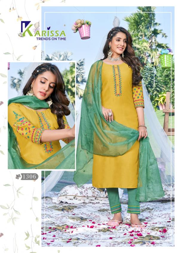 Karissa Maahi Fancy Kurti With Bottom Dupatta Collection